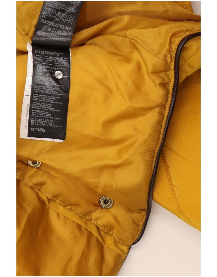 Joules Polstret hættejakke til kvinder UK 18 XL Gul polyester