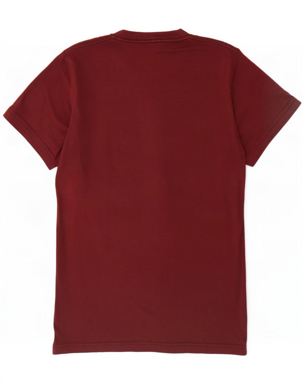 Vans Herre Classic Fit Grafisk T-Shirt Top XS Bourgogne bomuld