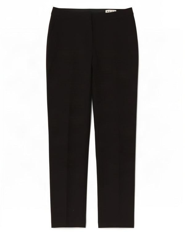 Reiss Lige Casual Bukser til kvinder UK 8 Small W28 L27 Sort Uld