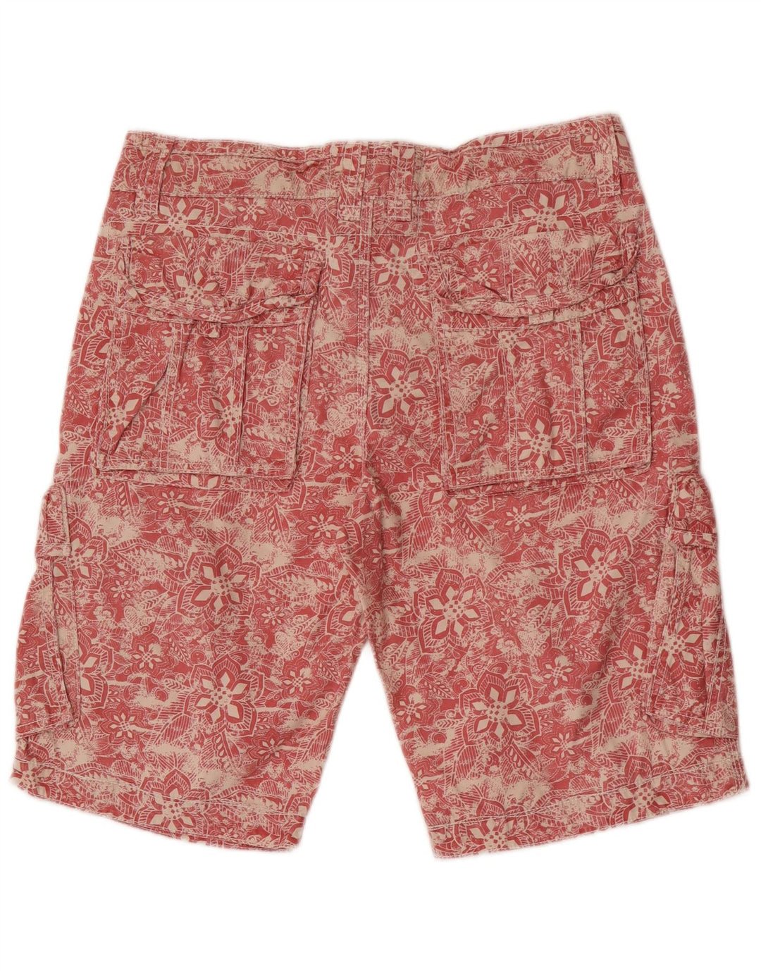 Fat Face Herre Cargo Shorts W32 Medium Red Floral
