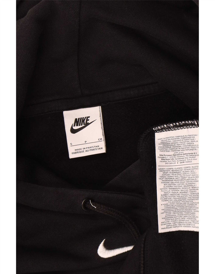 Nike oversized hættetrøje til mænd, lille sort bomuld