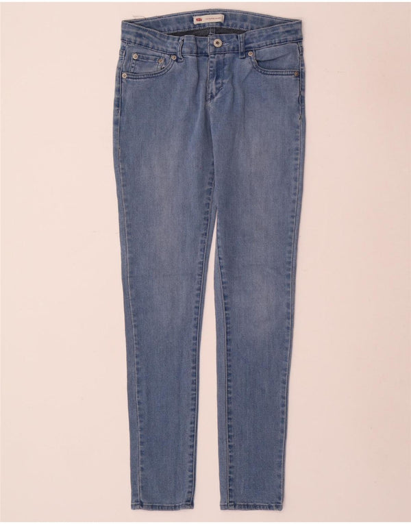 LEVI'S Skinny Jeans til piger 15-16 år W28 L30 Blå Bomuld