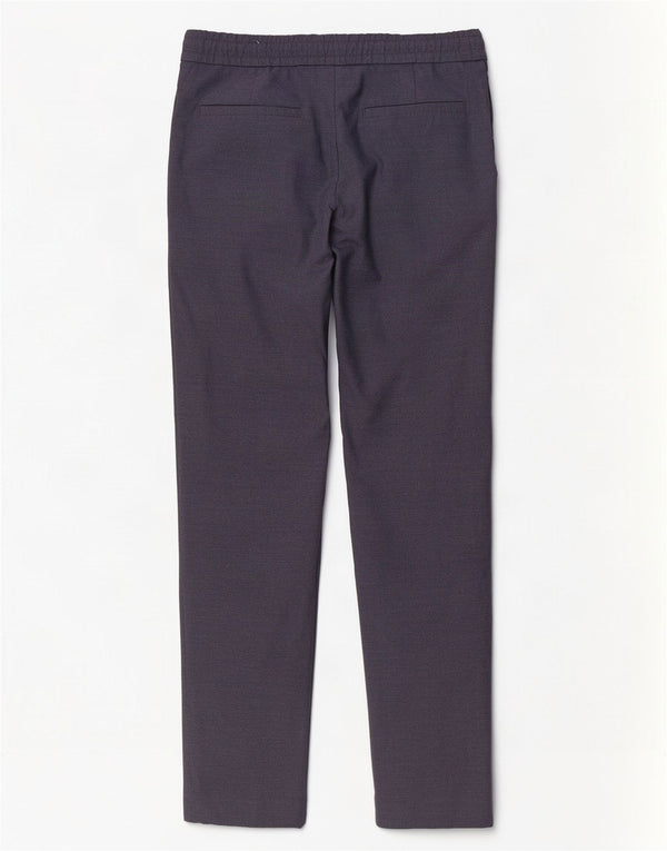 Zara Herre Slim Chino Bukser Small W30 L30 Navy Blue Polyester