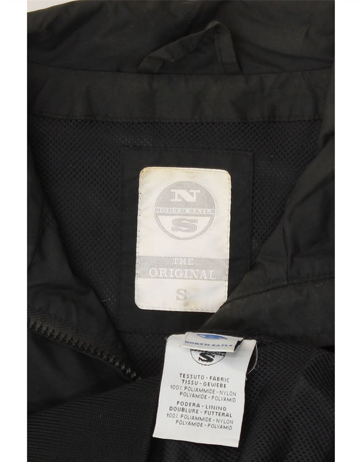 North Sails Herre Bomber Jacket UK 36 Small Black Polyamide