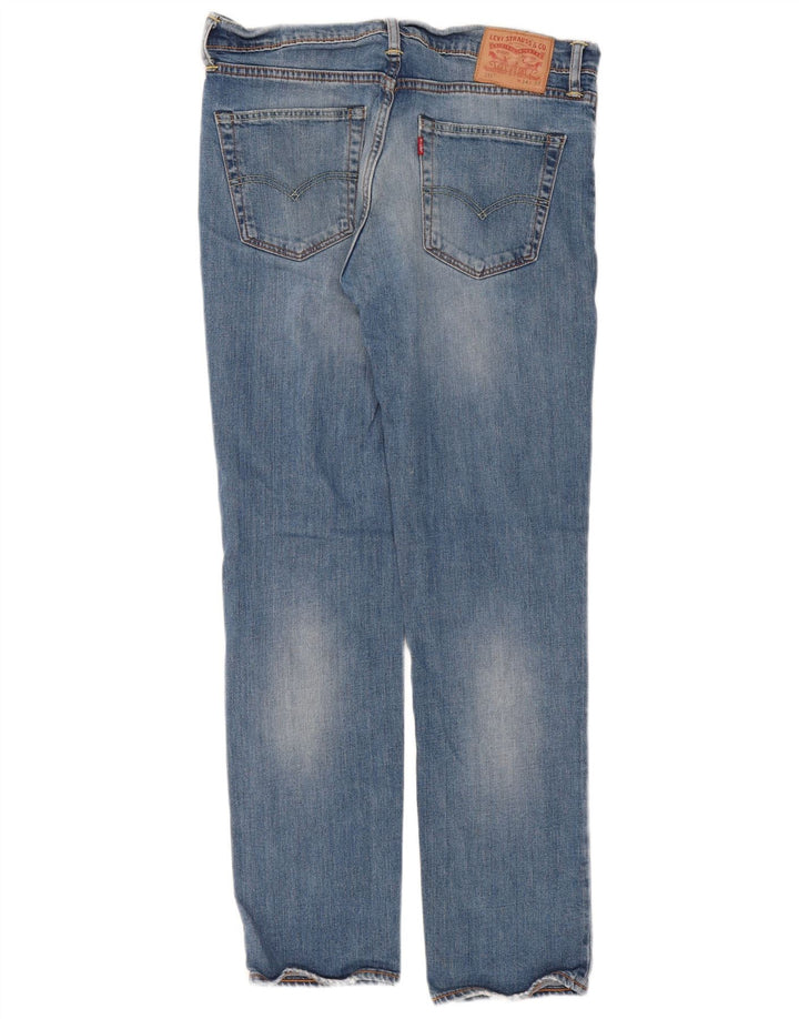 Levi's Dame 511 Slim Jeans W34 L32 Blå Bomuld