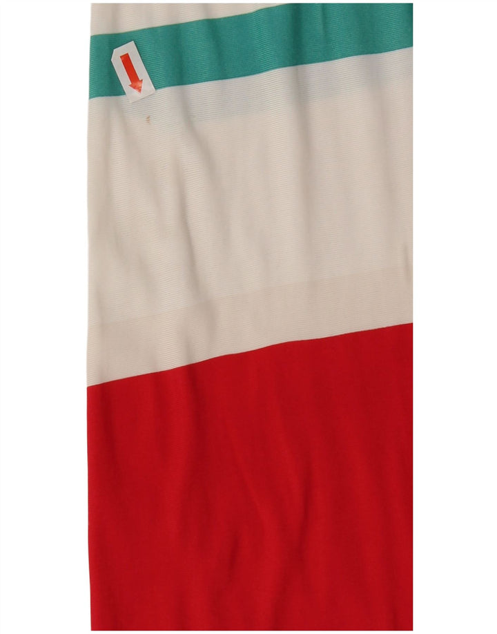 Byblos Dame Ærmeløs Basic Dress UK 10 Small Multicolored Striped