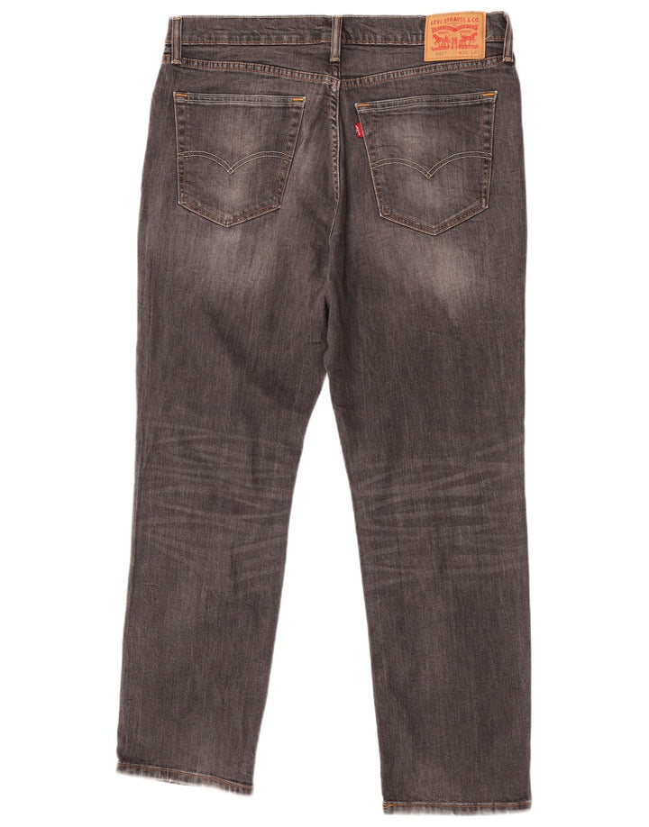 Levi's Herre 541 Slim Jeans W36 L32 Grå Bomuld