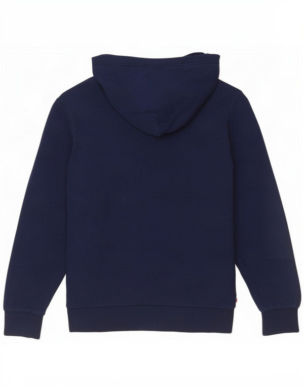 Levi's Herre Standard Fit Grafisk Hoodie Jumper Lille marineblå bomuld