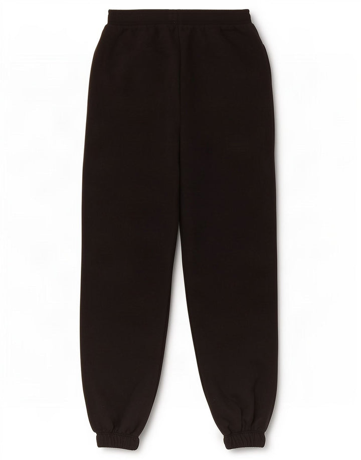 Ellesse Dame træningsdragt Bukser Joggers UK 12 Medium Sort Bomuld