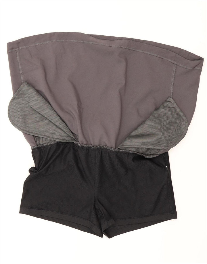 The North Face Womens Skort UK 14 Medium Grey Colourblock Polyester