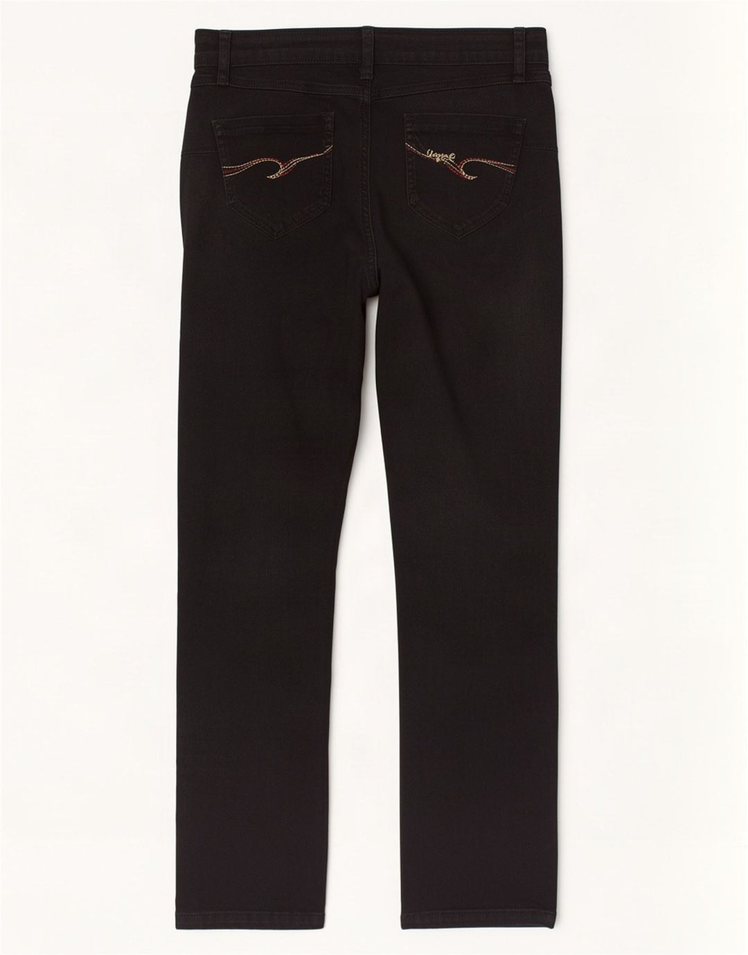 Desigual Dame Skinny Jeans W32 L32 Sort Houndstooth
