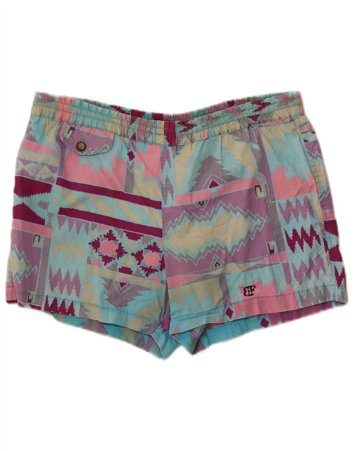 Belfe Herre stor flerfarvet geometrisk bomuld