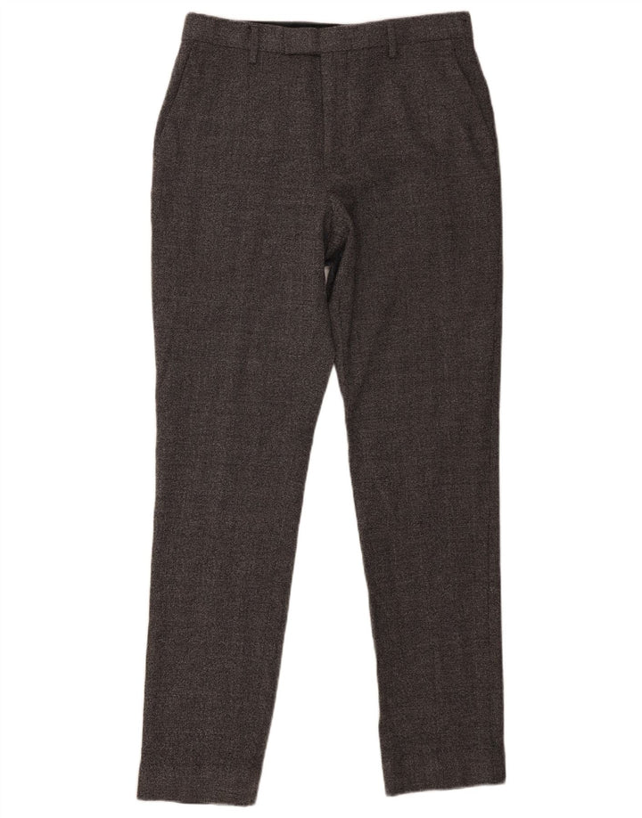 Reiss Herre Slim Suit Bukser W32 L30 Grå Uld