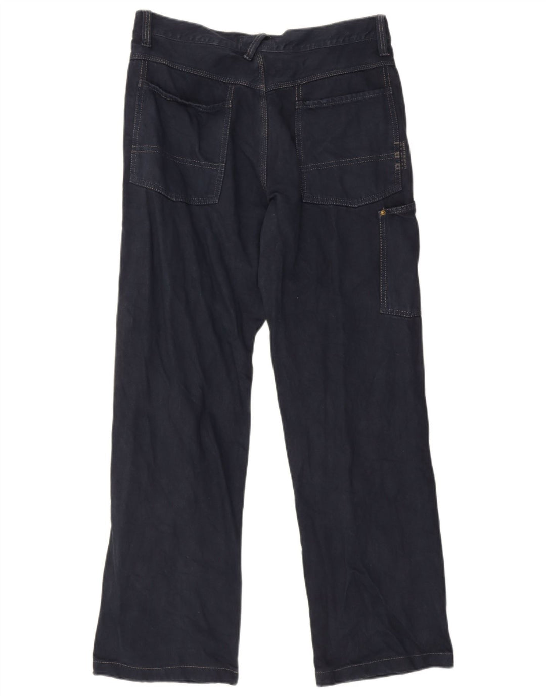 Replay Herre Cargo Straight Jeans W34 L34 Marineblå Bomuld