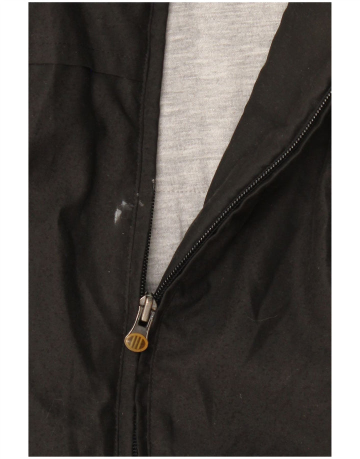 ADIDAS Grafisk Bomberjakke til mænd UK 38 Medium Sort Polyamid