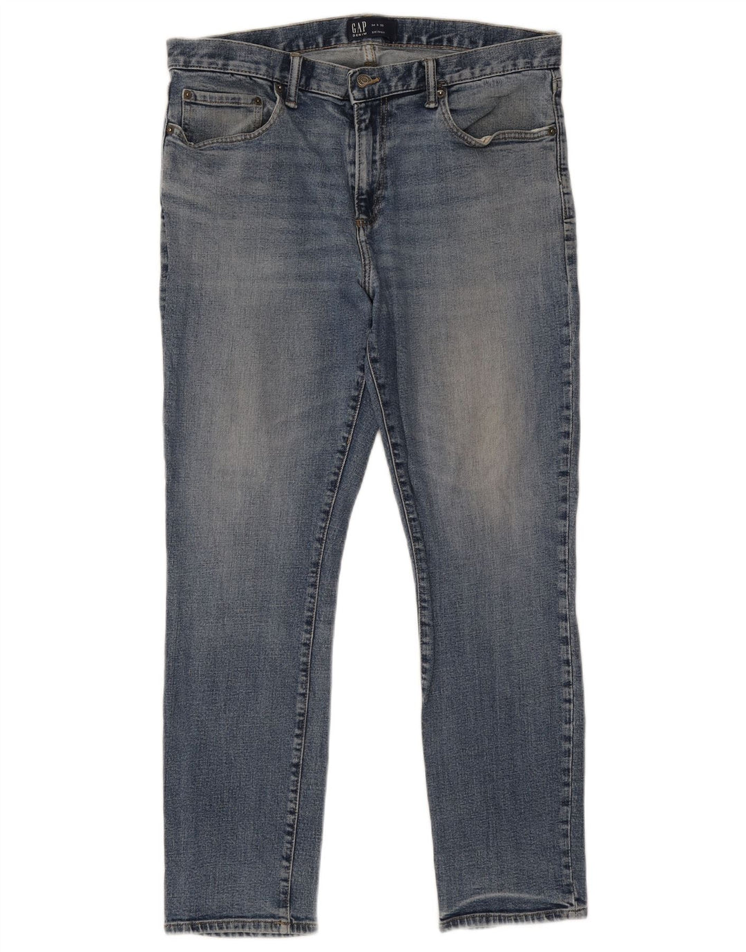 Gap Herre Skinny Jeans W34 L30 Blå Bomuld