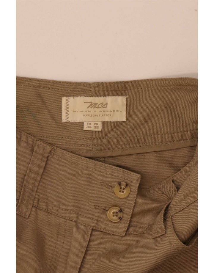 Marlboro Classics Dame A-Line nederdel EU 38 Medium W26 Khaki Linned