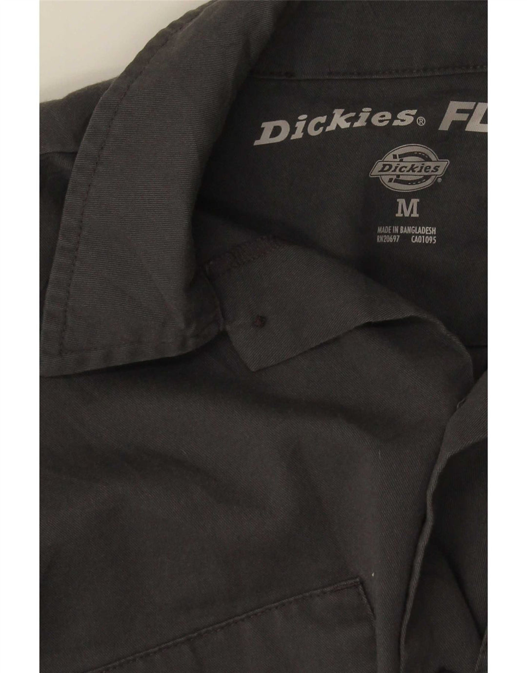 Dickies kortærmet herreskjorte mellemgrå