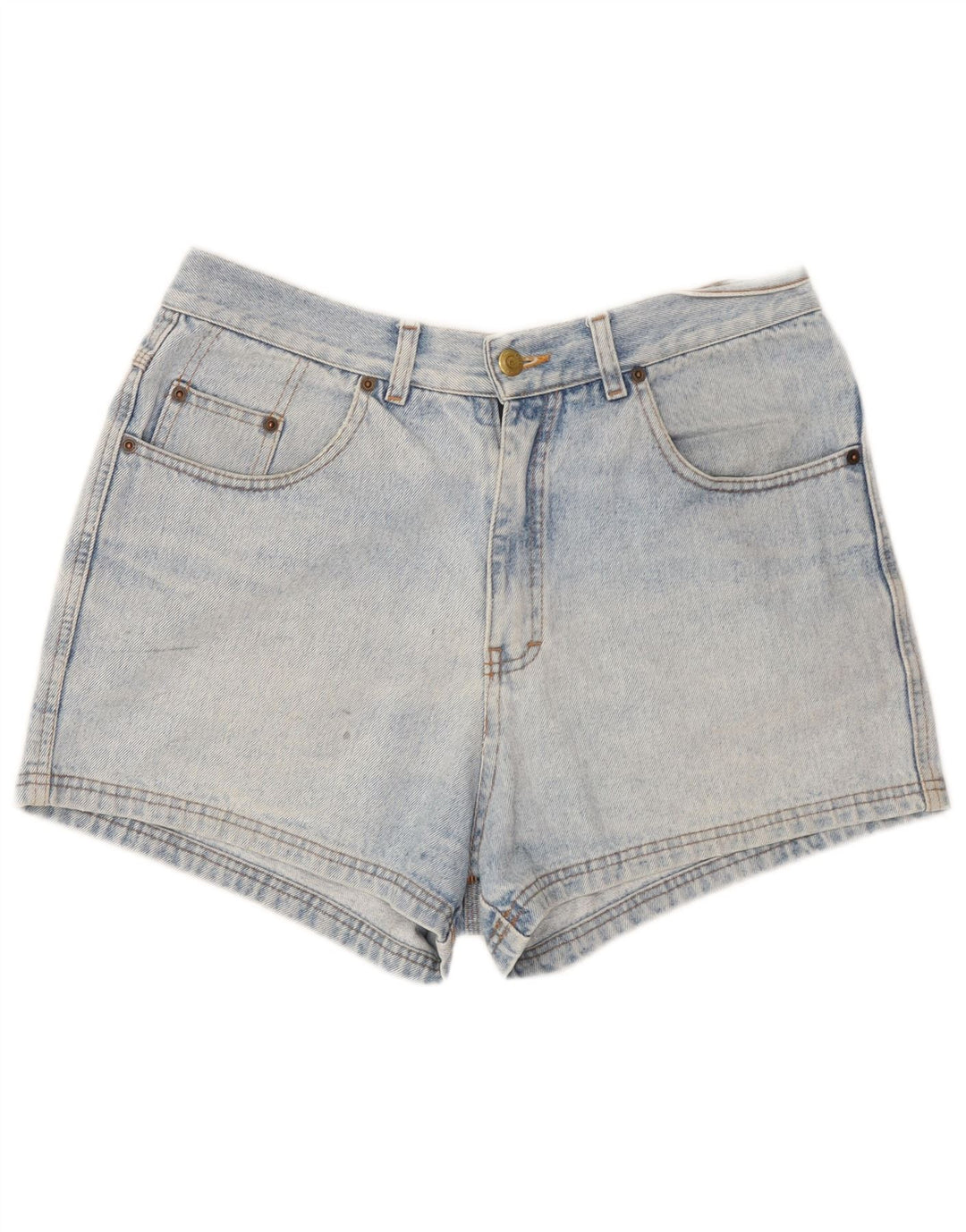 VINTAGE denimshorts til kvinder W32 Large Blue