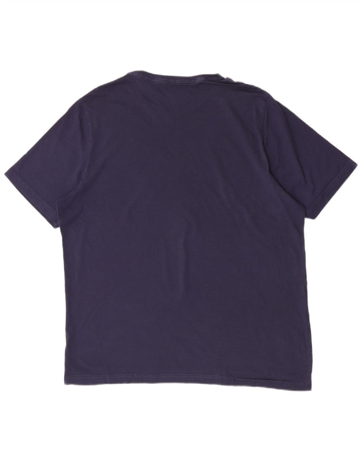 Puma Herre grafisk T-shirt Top XL Marineblå