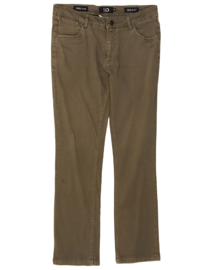 Dacks lige fritidsbukser til kvinder IT 46 Large W32 L28 Khaki