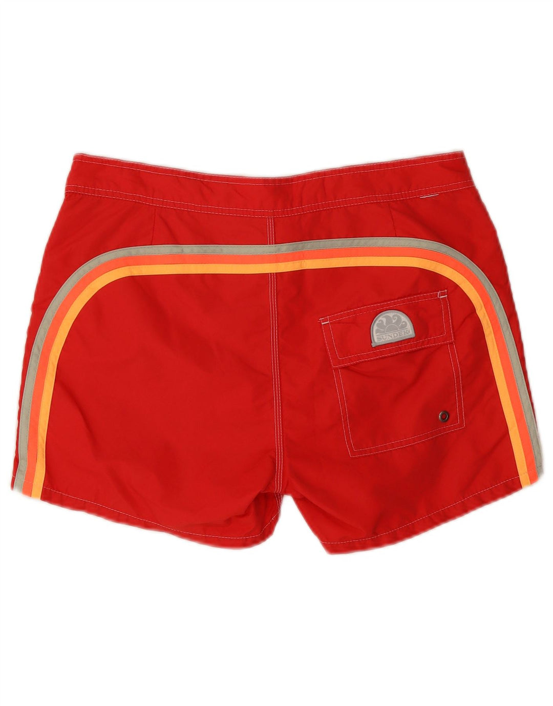 Sundek Herre badeshorts Medium Rød Nylon