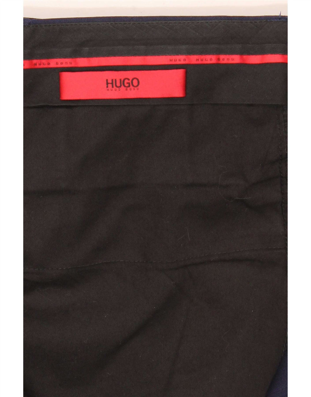 Hugo Boss Straight Suit bukser til mænd W32 L31 Marineblå