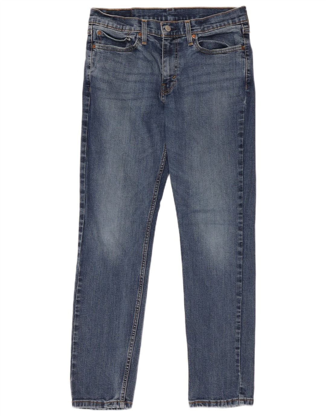 Levi's Straight Jeans til mænd W31 L30 blå bomuld