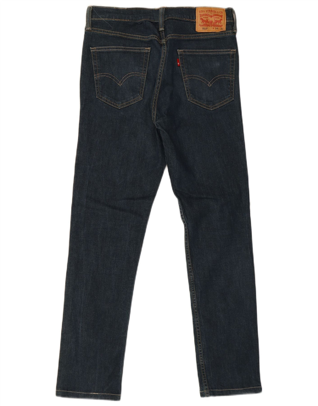 Levi's Herre 511 Slim Jeans W34 L32 Blå Bomuld