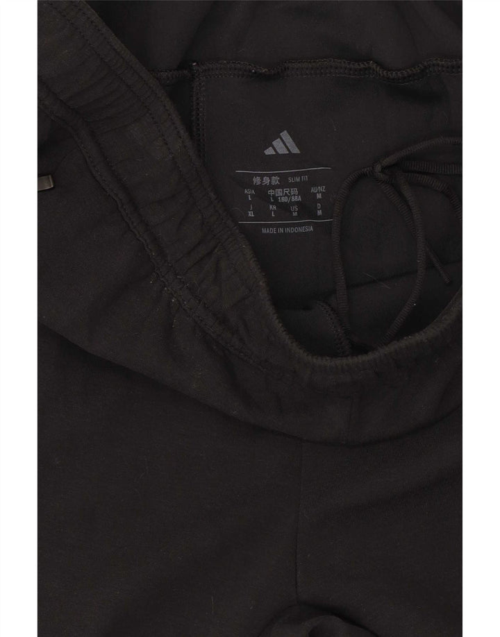 Adidas Herre Aeroready Slim Fit træningsdragt Bukser Medium Sort
