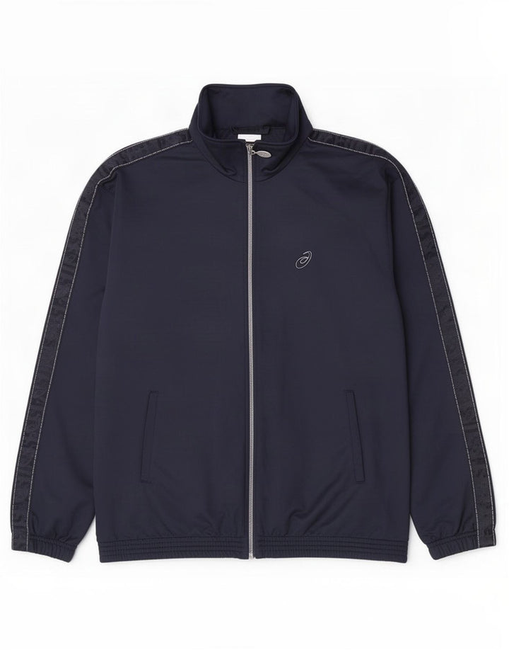 Asics Træningsdragt til mænd Topjakke XL Marineblå Polyester