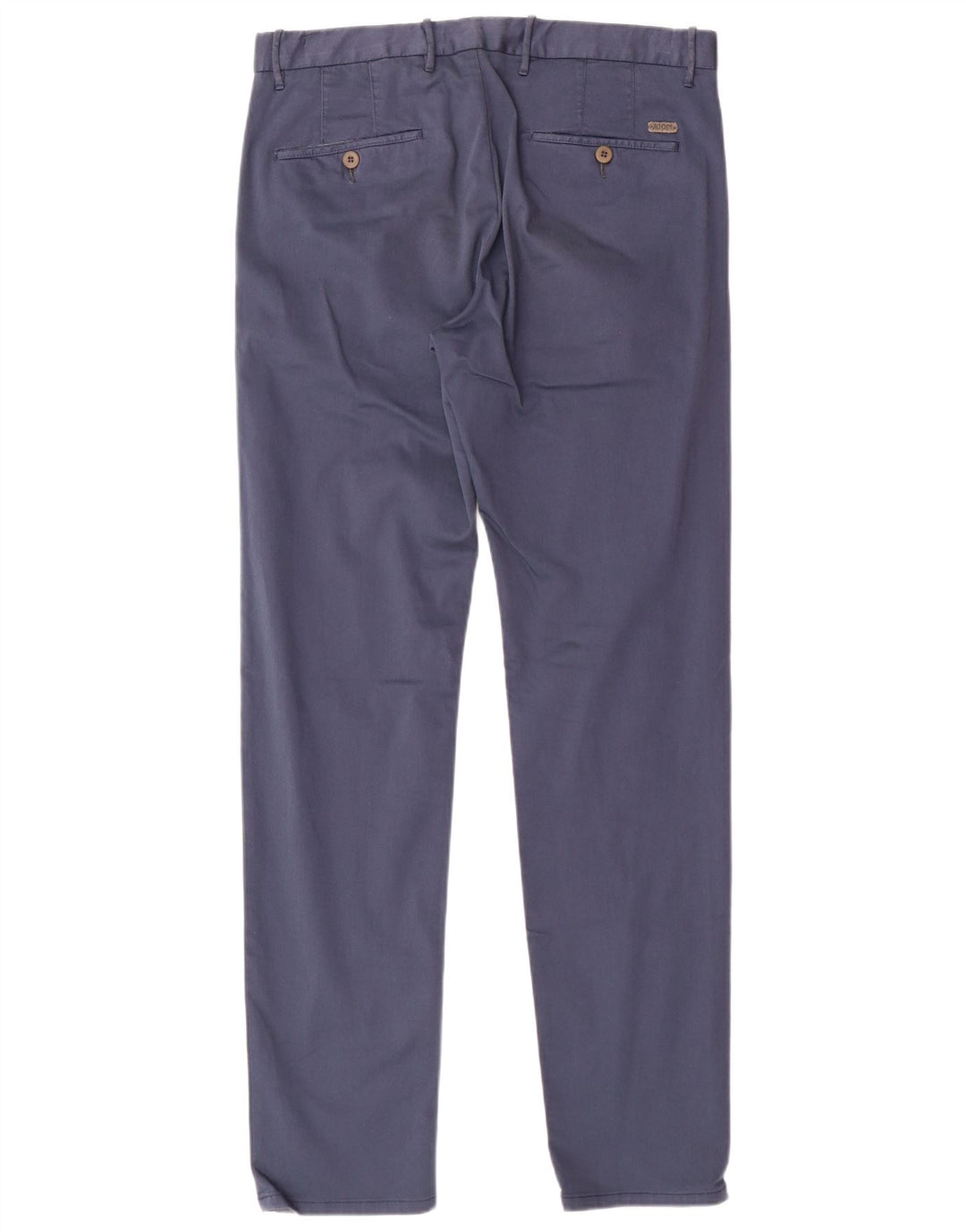 JOOP Herre Slim Fit Chino Bukser W31 L32 Marineblå Bomuld