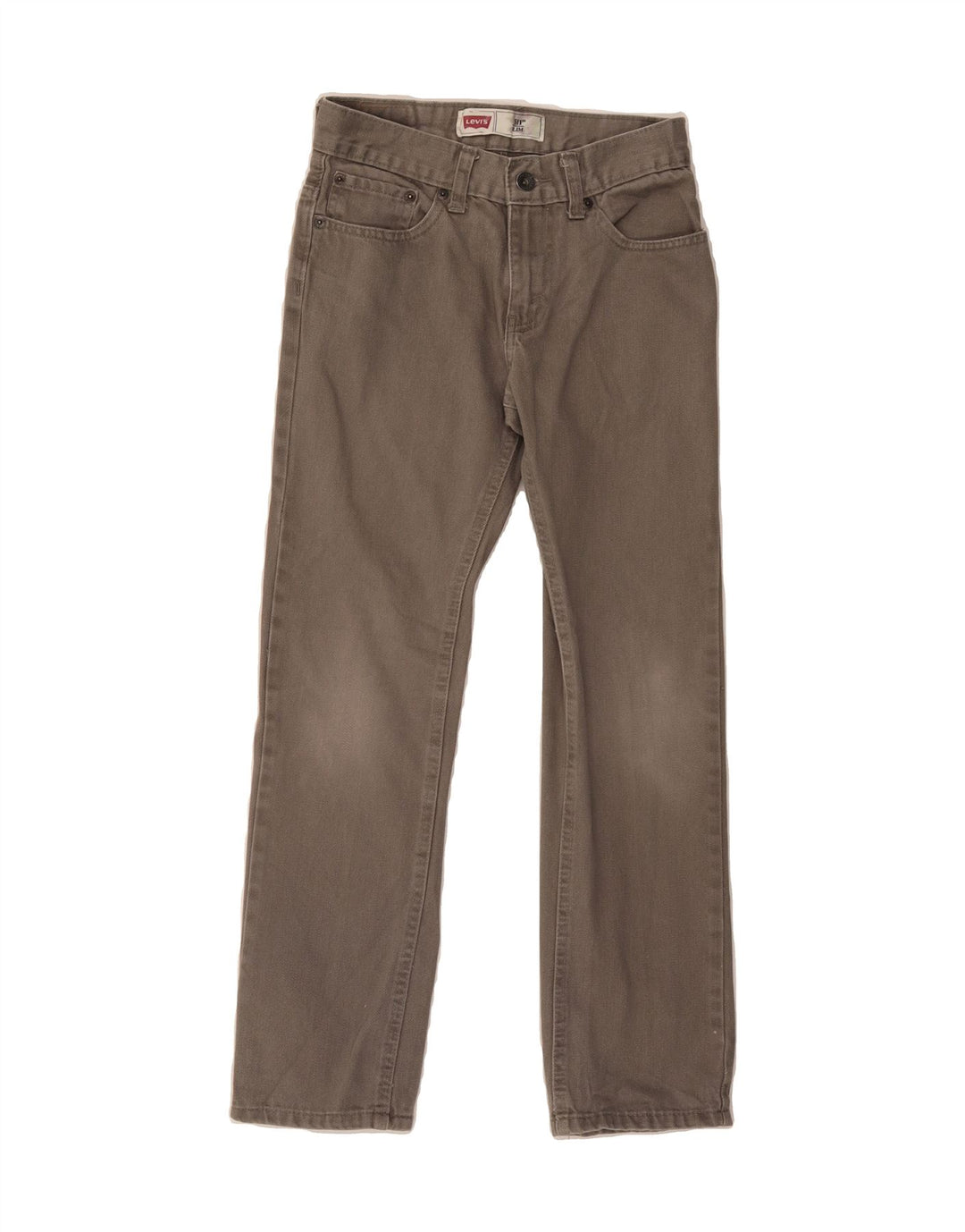 LEVI'S Boys 511 Slim Jeans 11-12 Years W26 L26 Grey Cotton Vintage Levi's and Second-Hand Levi's from Messina Hembry 