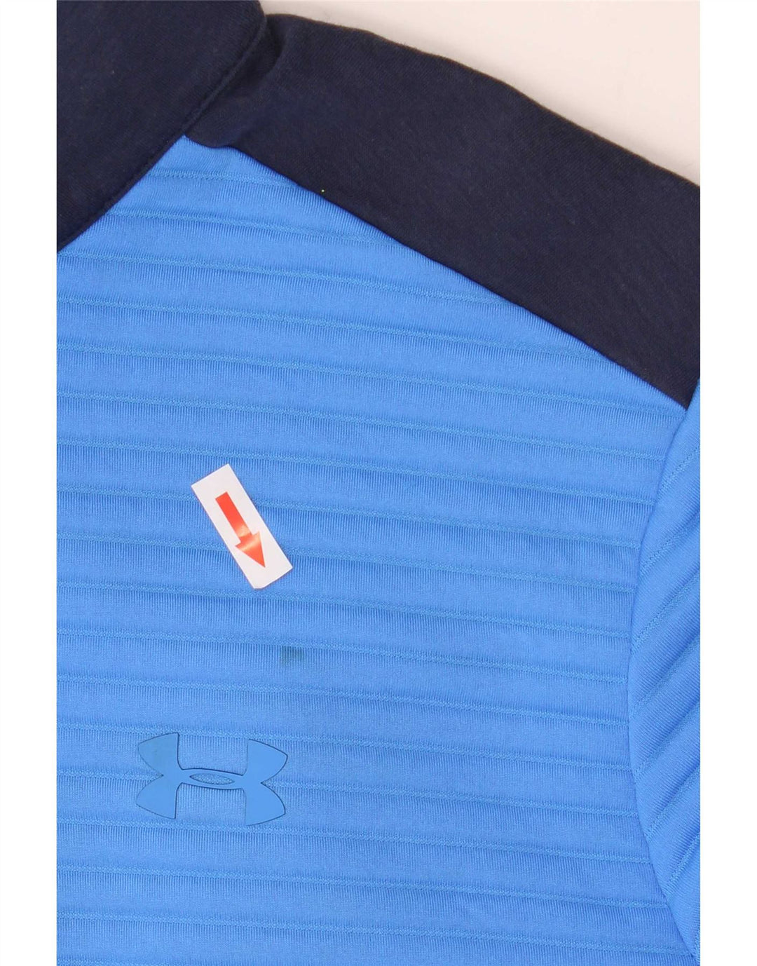 Under Armour Herre Cold Gear Pullover Træningsdragt Top Medium Blue Colourblock