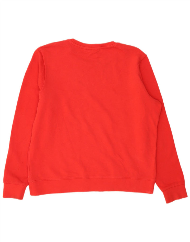 Wrangler Sweatshirt til mænd, stor rød bomuld