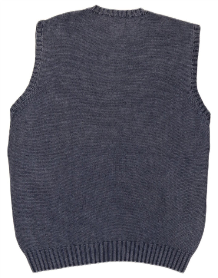 Kappa Herrevest Tank Top XL Blå Bomuld