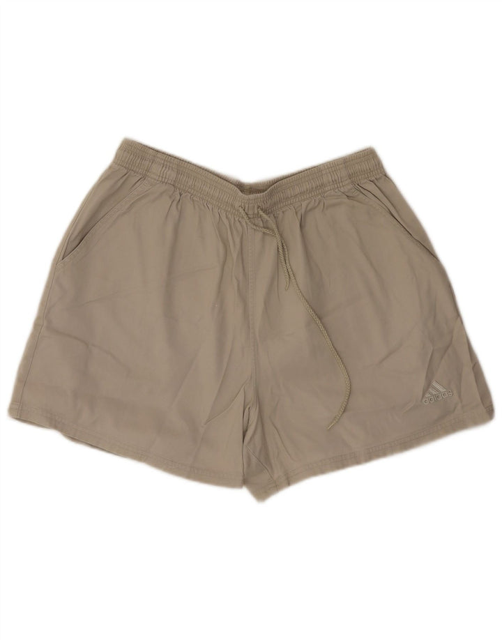 Adidas Chino Shorts til kvinder XL W36 Beige Bomuld