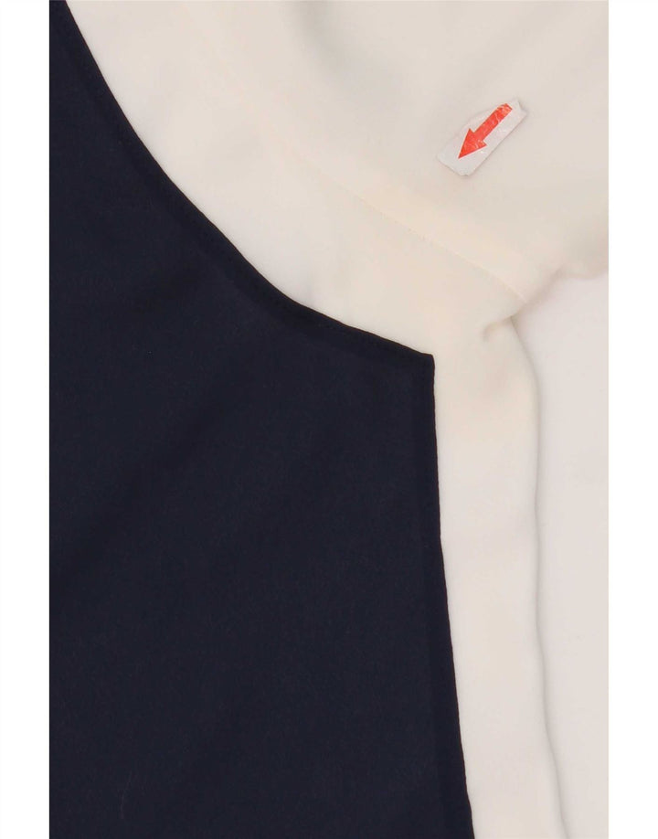 Tommy Hilfiger skjortebluse til kvinder US 6 Medium White Colourblock