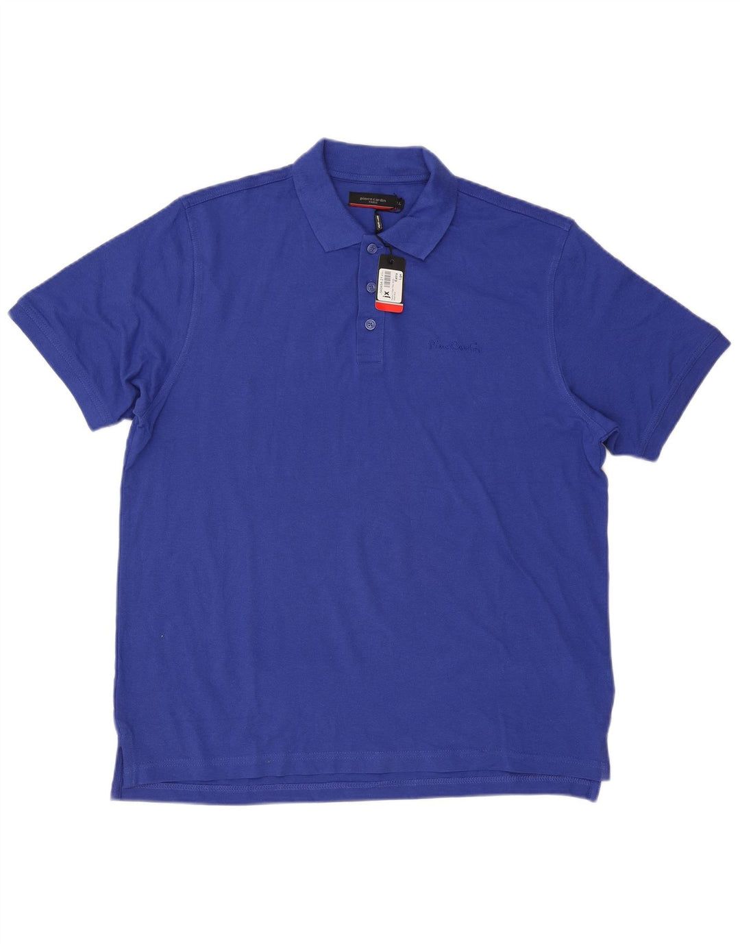 Pierre Cardin herre poloshirt XL blå bomuld
