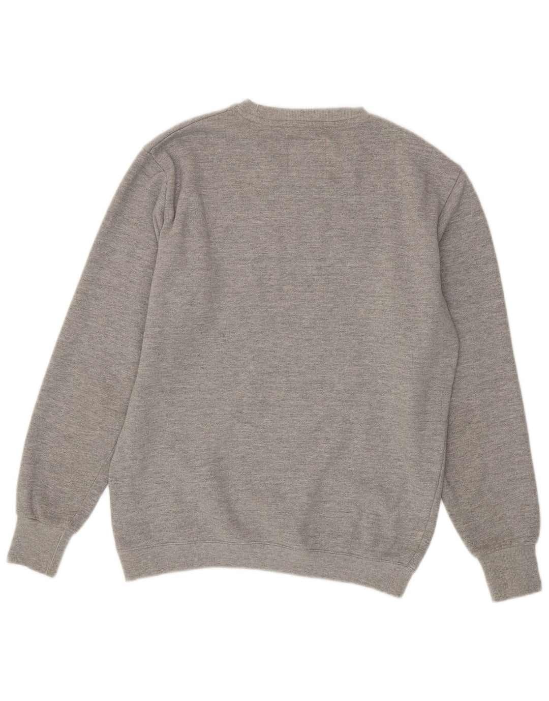 SUPERDRY Herre Loose Fit Grafisk Sweatshirt Jumper XS Grå Flecked Bomuld