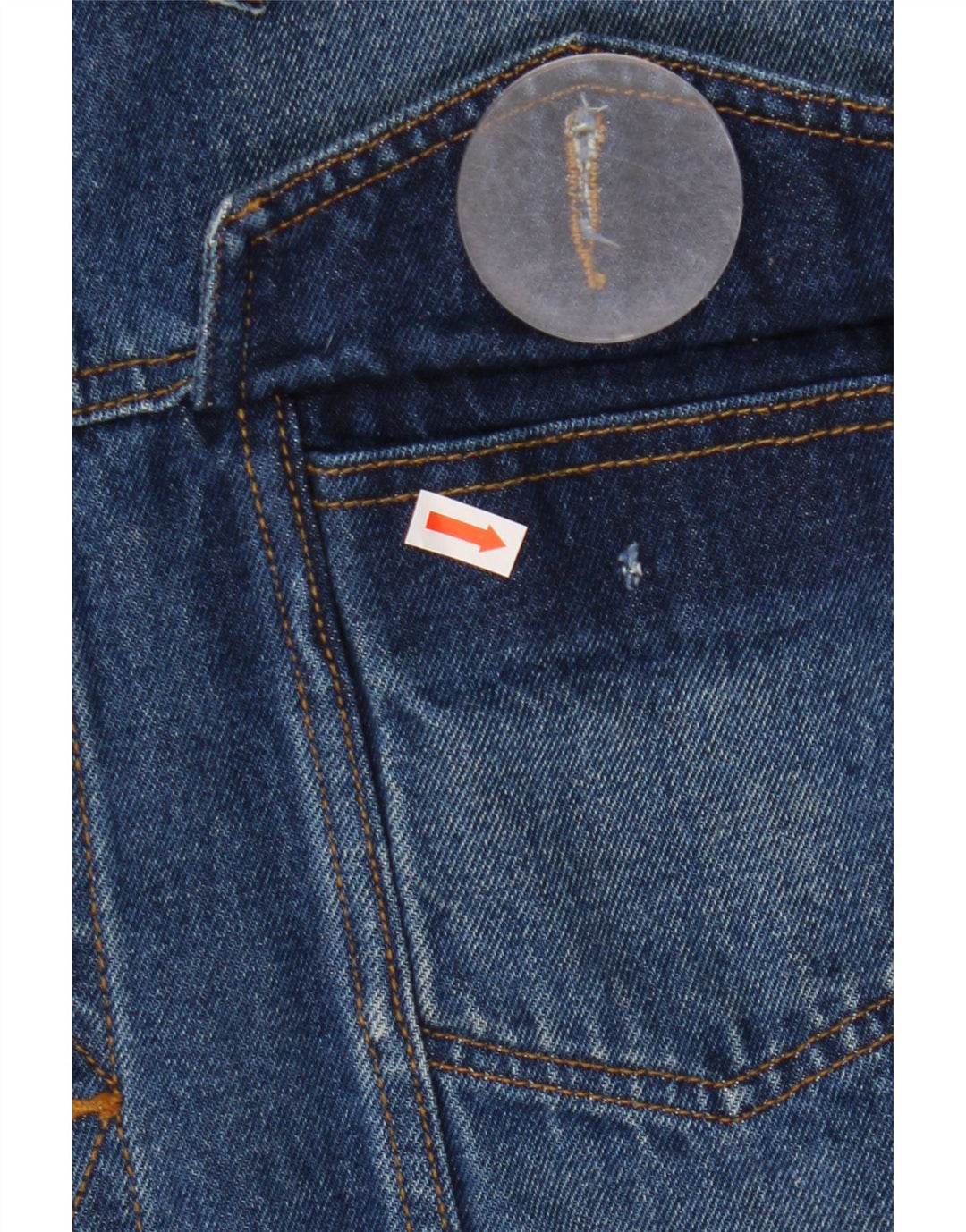 Denim Style Herre denimjakke UK 38 Medium Blue Cotton