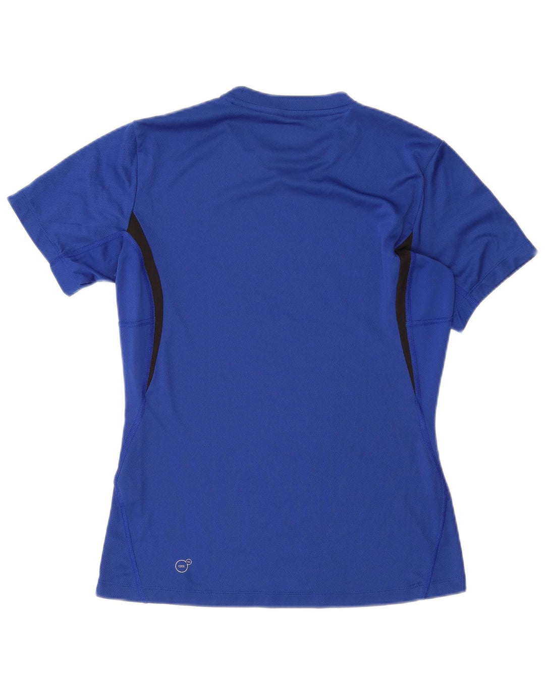 Puma Running T-Shirt Top Medium Blue Colourblock