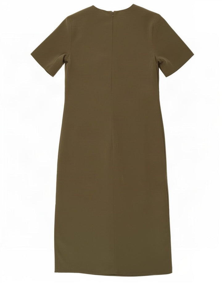Topshop Dame Maxi Kjole UK 8 Lille Grøn Polyester