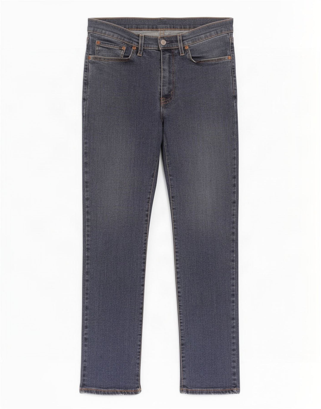 Levi's Herre 514 Slim Jeans W34 L32 Blå Bomuld