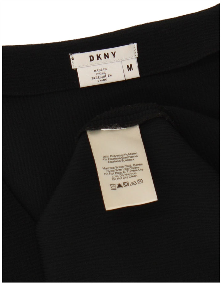 Dkny Dame Top Langærmet UK 14 Medium Sort Polyester