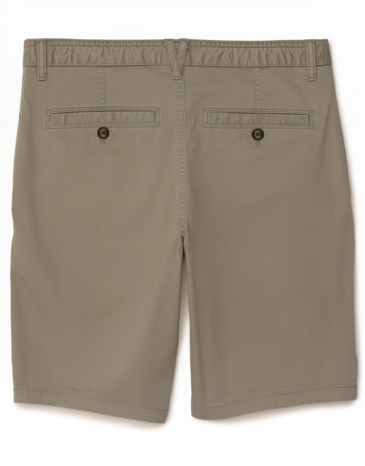 Fat Face Herre almindelige Chino Shorts W36 Large Green Bomuld