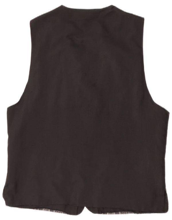 Avanti herrevest mellem sort stribet bomuld