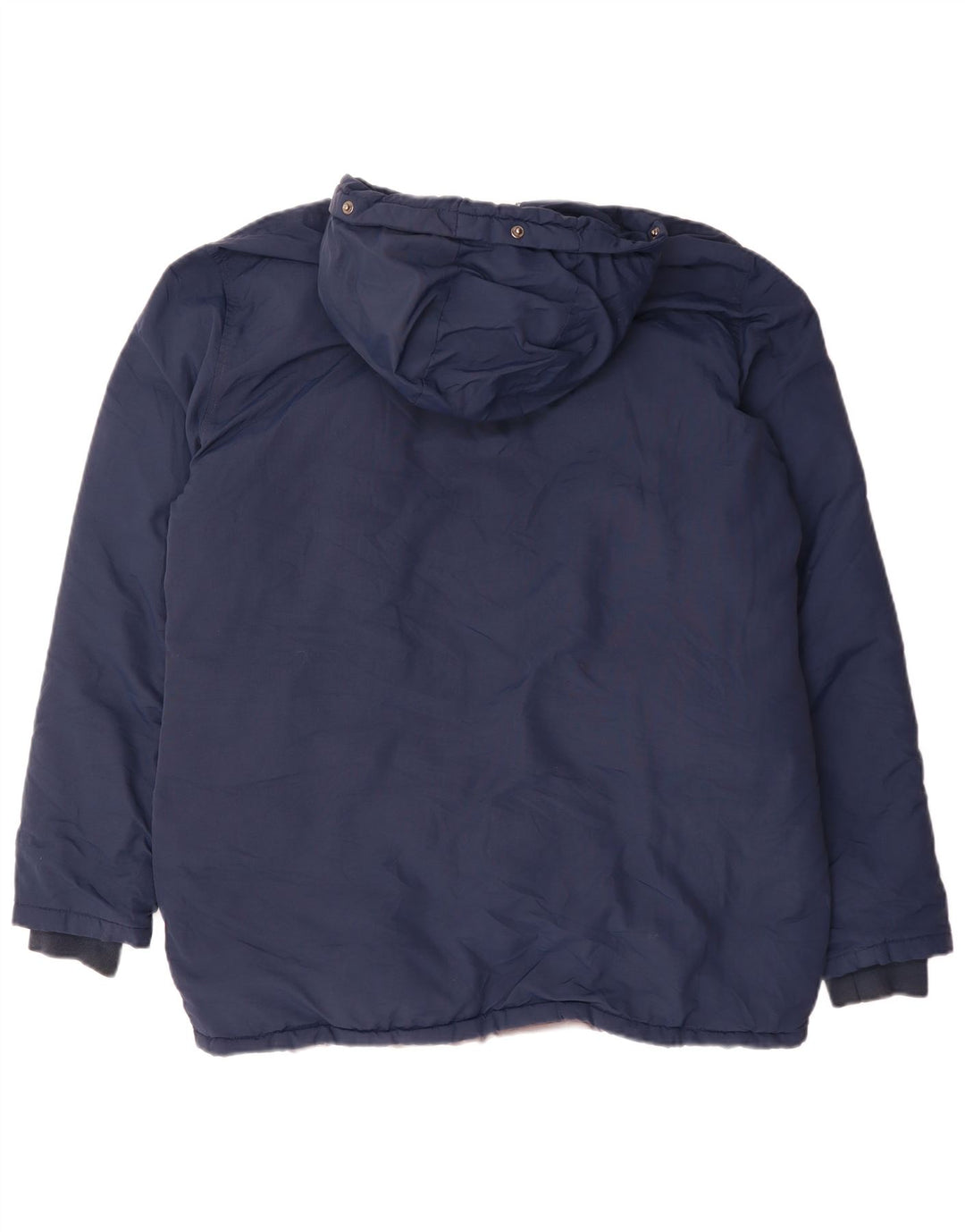 Pickwick Herre hættepolstret jakke UK 42 XL marineblå polyester