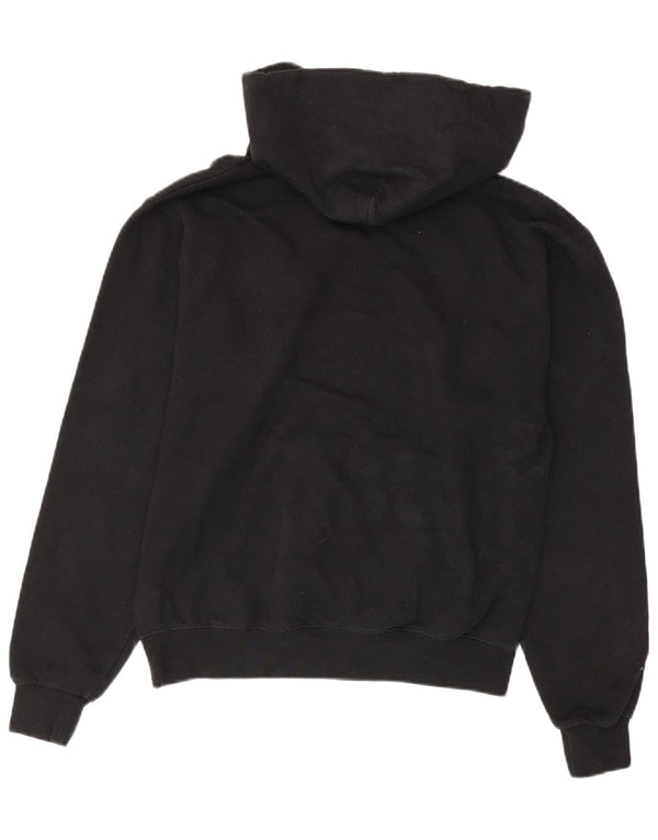 Champion Dame Minnesota Duluth Graphic Hoodie Jumper UK 14 Medium Black