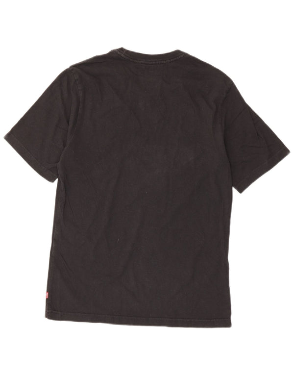 Levi's Herre Relaxed Fit Grafisk T-Shirt Top XS Sort